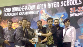 Prince Taekwondo Academy won 2nd position Trophy in 22nd Quaid-e-Azam Open inter club taekwondo championship, the biggest taekwondo championship in Karachi