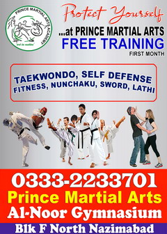 Free Martial Arts Training, Self Defense on streets, Girls Self Defense, Sword fight training, Nunchaku, Lathi, Stick fight, Prince Martial Arts & Fitness Sports Complex