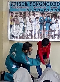 kids self defense seminar at guideline academy school